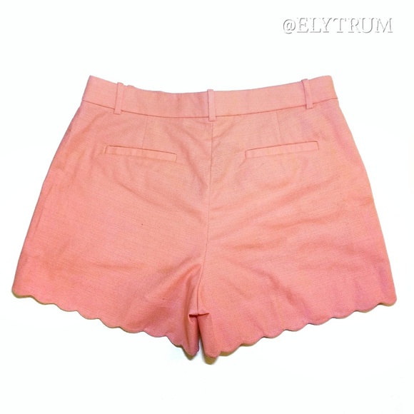 J. Crew 3" short with scalloped hem - Picture 4 of 5